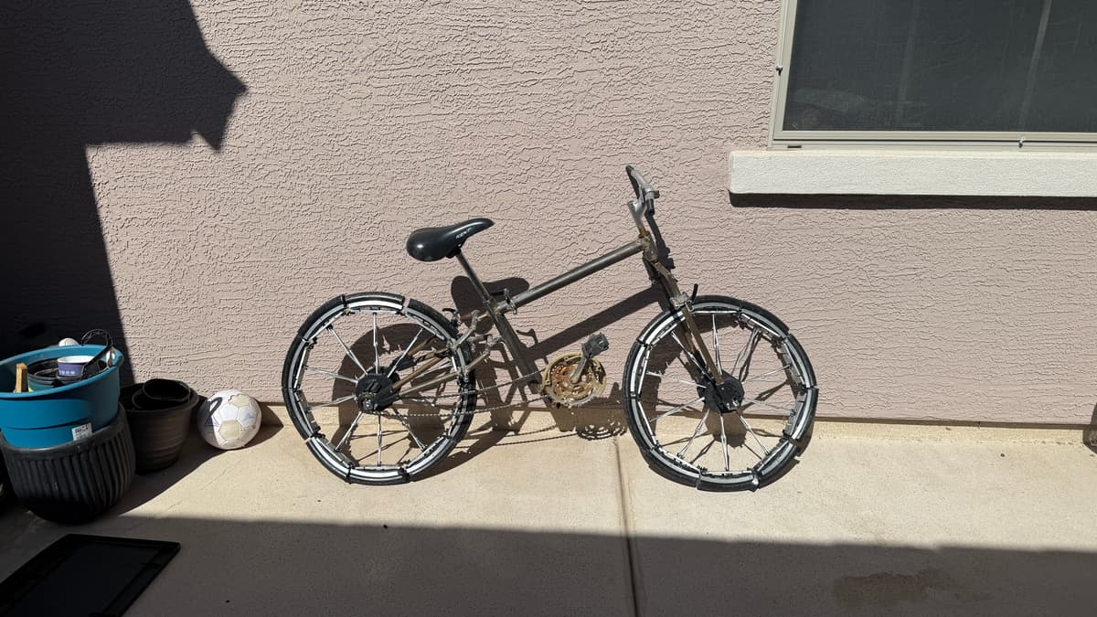 The Pioneer folding bike result